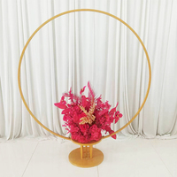 Anneau de décoration de gâteau en fer, support de décoration de table de mariage, arche de fleur de ballon, ornements de table de fleurs de mariage, offre spéciale