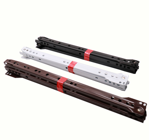 Kích Thước Tùy Chỉnh Trắng Đen Nâu Màu Gỗ Đồ Nội Thất Ngăn Kéo Sơn Đường Sắt Theo Dõi Kim Loại Trượt - Product Image 2