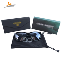 Prix de gros usine OEM, étui à lunettes de soleil et de vue pliable magnétique, design tendance, avec logo personnalisé imprimé, boîte cadeau