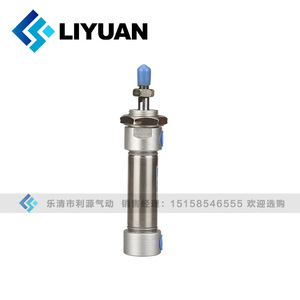 กระบอกลมขนาดเล็ก Li yuan รุ่น Ma25x25 50 75 100 125 150 175 200 250x300 S สแตนเลสสตีล แบบสองทาง - Product Image 2