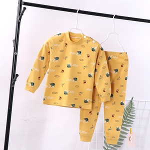 Nouvelle collection automne 2021 : Ensemble de sous-vêtements en coton pour bébé, pantalon long et vêtements pour enfants à motifs de dessins animés - Product Image 4