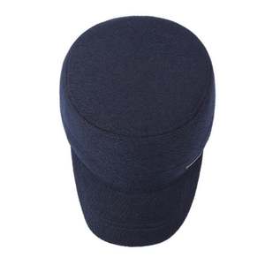2025 New Arrival Warm Fleece Lining Winter <b>Flat</b> Top Baseball <b>Cap</b> Outdoor Travel Casual Thickened Captain for <b>Men</b> - Product Image 4