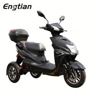 Barato precio puede alta calidad 3 scooter Eléctrico de tres ruedas triciclo bicicleta para adultos - Product Image 4