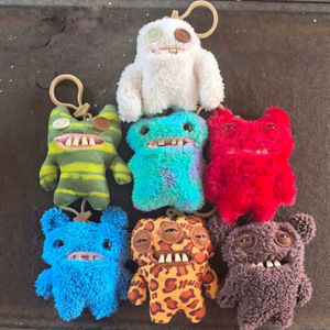 Fuggler Llavero Colgante de Monstruo Lindo con Dientes Raros y Peluche de Monstruo Feo y Lindo Juguete Divertido de Llavero con Dientes Grandes - Product Image 1
