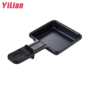Poêle à fromage miniature carrée moderne, écologique, antiadhésive, en aluminium, avec fond en <span class=keywords><strong>fonte</strong></span>, compatible avec les cuisinières à induction, utilisation intérieure/extérieure - Product Image 2