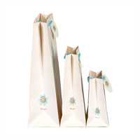 Sac en papier avec logo personnalisé, sacs cadeaux en papier personnalisés en vrac pour anniversaire, artisanat en papier, emballage personnalisé avec poignées