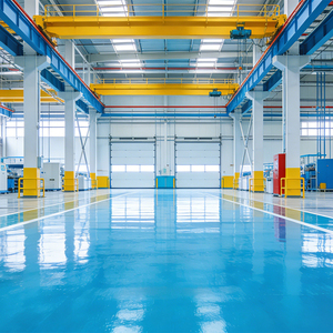 Revêtement <span class=keywords><strong>de</strong></span> sol en époxy imperméable avec surface antidérapante, haute résistance à la charge, pour garage, sous-sol, patio, décoration intérieure - Product Image 3