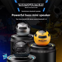 Y17 Transformers Sans Fil pour Subwoofer Étanche 5.2 Petit Canon en Plastique à Haute Fréquence Portable d'Extérieur avec Commande Vocale