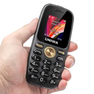 1.77英寸双sim卡U36A功能手机，带25BI大电池时尚OEM键盘GSM蜂窝手机