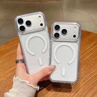 Coque Magnétique Classique Simple Anti-jaunissement Antichoc de Haute Qualité Personnalisée Transparente pour iPhone 17 Pro Max Air