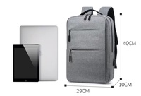 Sac à dos d'ordinateur portable avec chargeur USB pour homme, cartable d'école, nouvelle collection 2022