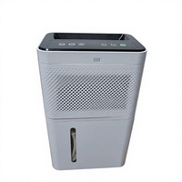 Déshumidificateur domestique 26L R290 avec contrôle intelligent WiFi, dégivrage automatique, purificateur d'air à ions négatifs, portable avec roues, garantie 1 an