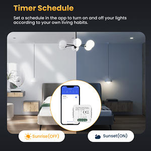 GIRIER Tuya Smart DIY Modulo Interruttore Luce ZigBee Senza Neutro, Controllo a 2 Vie, 1/2/3/4 Gang - Product Image 5