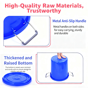 50L/60L/100L/160l/200L/280L/380L nóng bán Chất lượng cao nhựa lớn xô nước <span class=keywords><strong>container</strong></span> với nắp - Product Image 4