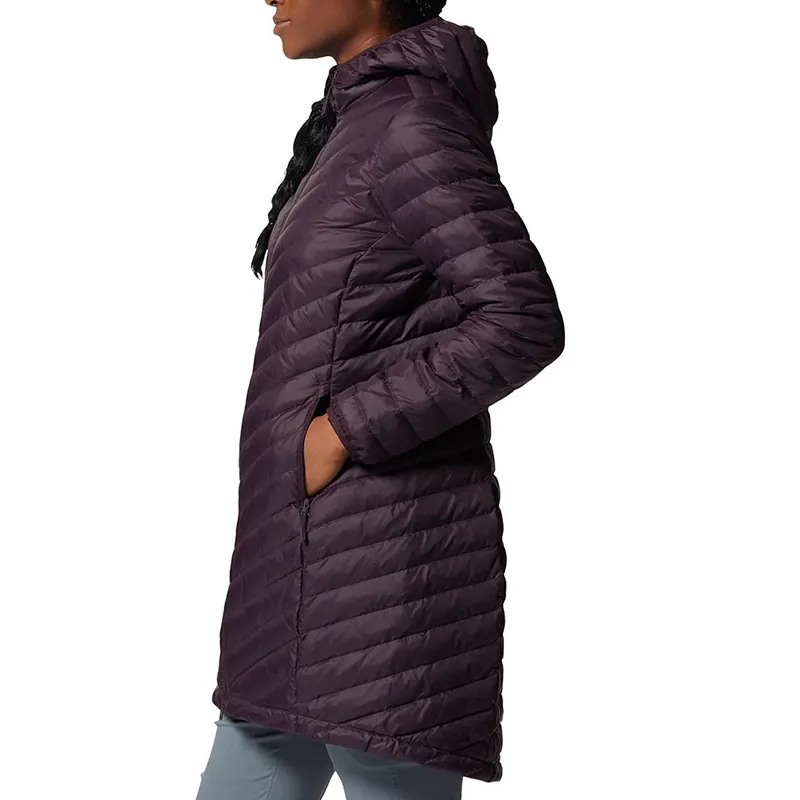 Custom Women's Puffer Jacket New Fashion Winter Plus Size Long Waterproof 90% Duck Down Jackets And Coats Women