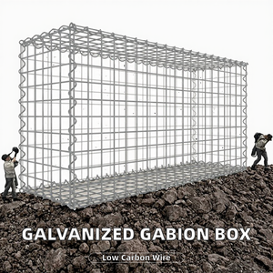 Caja de Gabión 2x1x1m 1x1x2m, Malla de Alambre Hexagonal Galvanizada, Marca DONGFU, Modelo DF-HWM-01 - Product Image 2