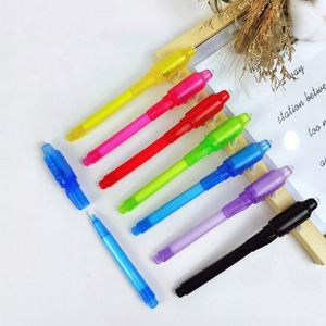 Bolígrafo de Tinta Invisible UV Multicolor al por Mayor, Material Escolar Infantil, Resaltador Ultravioleta LED Multifuncional - Product Image 2