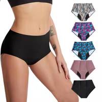 Calzones Menstruales Bragas Menstruales 4 katmanlı organik pamuk sızdırmaz Menstrual dönem külot iç çamaşırı Culotte Menstruelle