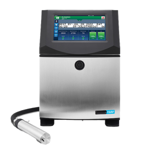 <strong>Coding</strong> and Marking 1580+ VJ CIJ Continuous Inkjet Printer IP55 (IP65 <strong>Option</strong>) Coder Lot Number on a Product - Product Image 3