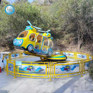 Nouveau 360 degrés rotatif 18 places Air Bus Ride équipement de terrain de jeu extérieur et intérieur matériau en fibre de verre-disponible à la vente - Product Image 3