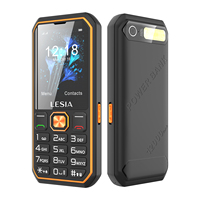 Téléphones mobiles GSM 2,8 pouces 12000 mAh Double carte SIM en veille Téléphone robuste à clavier 2G Téléphone à fonctions avec fonction de banque d'alimentation