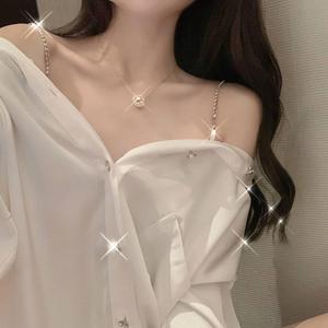 Chemise de lingerie <span class=keywords><strong>sexy</strong></span> de grande taille, style uniforme, avec bretelles, chaîne en strass, haut ouvert, poitrine généreuse, secrétaire <span class=keywords><strong>sexy</strong></span>, vente en gros - Product Image 6