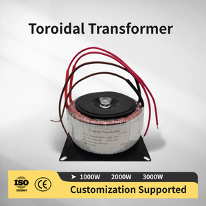 หม้อแปลงอินพุต/ เอาท์พุตทองแดงบริสุทธิ์12V 24V 36V 48V ที่กำหนดเอง - Product Image 5