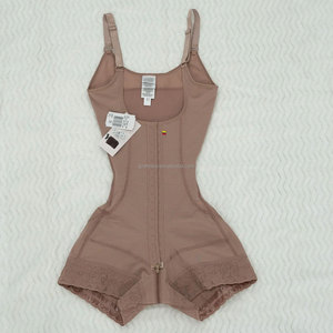 سروال داخلي بتصميم منفذ المصنع بخصر متوسط للتحكم في البطن، مشد عالي الضغط للتحكم في البطن وتغطية كاملة للظهر، مع شبكة تسمح بالتهوية - Product Image 5