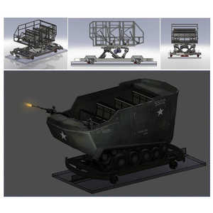 Train électrique pour enfants LIMEIQI, manège de parc d'attractions intérieur, tour sur rail immersif <span class=keywords><strong>3D</strong></span>, 220V/380V, capacité de 8 à 12 personnes - Product Image 1