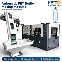 Machine de soufflage de bouteilles en plastique PET/PC entièrement automatique à 4 cavités pour bouteilles d'eau et de boissons, haute productivité et respectueuse de l'environnement