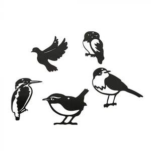 Tuin Ornamenten Metalen Mini Vogels Sets Vogels Silhouet - Product Image 1