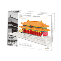 6221 Wange enfants bloc en plastique jouets de construction Hall of Supremi: harmonie dans la cité interdite ancien modèle chinois pour les enfants