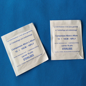 Mejores Compresses de Gasa Estériles 40x40cm 16 Capas Paquete de 1 Unidad Uso Médico - Product Image 3