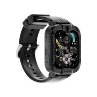 Jam Tangan GPS 4G Anak Terbaru, Tahan Air IP67, Alarm, Panggilan Video, Layar LCD, Kompatibel dengan Kartu SIM