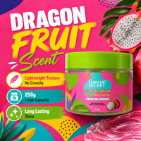 FLOWER SECRET Gel Coiffant Définissant les Boucles Dragon Fruit 250g Tenue Souple Brillance Naturelle Non Collant Léger OEM Marque Privée
