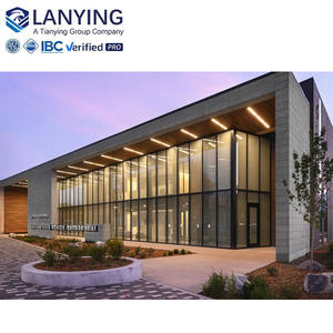 مستودعات فولاذية بتصميم حديث وورش لمباني المكاتب للتصنيع الصناعي في الصين لمتاجر السوبر ماركت - Product Image 5