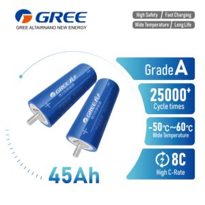 45Ah <span class=keywords><strong>2</strong></span>.3V Lithium Titanate Batterij (LTO) voor extreem hoge temperaturen, 8C snelladen, herlaadbaar, veilig, lange levensduur, Yinlong batterij - Product Image 1