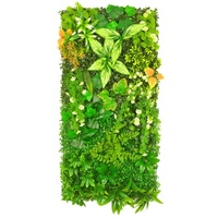 Plantes murales artificielles en forme de lierre vert ignifuge, décor en spirale, haie, herbe grimpante, boules de buis, économiques, Dongguan