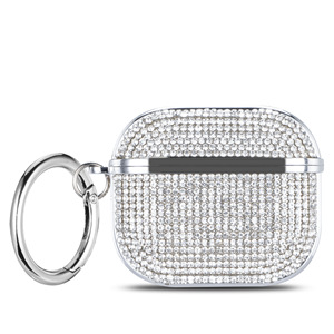 Étui pour écouteurs <span class=keywords><strong>AirPods</strong></span> Pro/1/2 <span class=keywords><strong>ultra</strong></span> brillant plaqué et incrusté de cristaux, étui pour écouteurs Bluetooth brillant, protection complète, vente en gros - Product Image 3