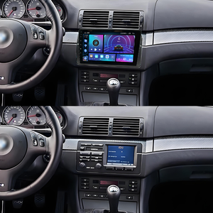 Radio para Auto BQCC para <span class=keywords><strong>BMW</strong></span> E46 Rover 75 Coupé <span class=keywords><strong>318</strong></span>/320/325/330/335, Reproductor Multimedia Android 15, Sistema Inteligente Carplay+Auto - Product Image 6
