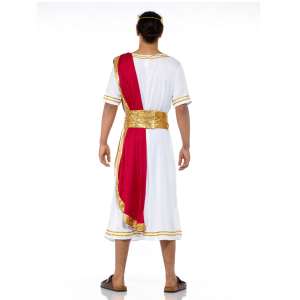 Costume da <span class=keywords><strong>Imperatore</strong></span> Romano per Adulti Ispirato a Film, TV e Romanzi, Tunica in Poliestere per Feste di Halloween e Spettacoli, Prezzo di Fabbrica ODM - Product Image 4