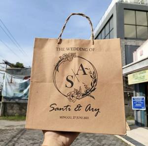 Bolsa de Papel Kraft y Blanca para Llevar con Asa, Impresión de Logotipo Personalizado, Precio de Fábrica, MOQ Bajo - Product Image 1