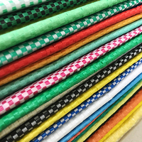 Multicolor PP geweven zak, duurzame polypropyleen zak voor verpakkingen van rijst, veevoer en meststof