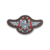 Écussons thermocollants en PVC personnalisés avec logo du fabricant chinois pour vêtements et chapeaux, taille 5~10 cm, MOQ 100 pièces