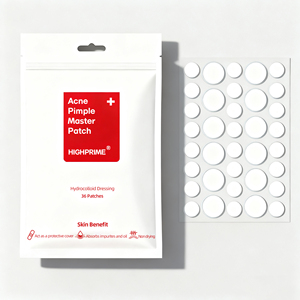 Korean <strong>Hydrocolloid</strong> <strong>Acne</strong> Pimple Blemish Patches Waterproof Spot Sticker Treatment for <strong>Acne</strong> Invisible Face Care Private Label - Product Image 1
