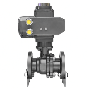 Vente de liquidation B2B COVNA, vanne à bille à bride industrielle avec actionneur rotatif électrique 24V/110V pour systèmes de flux automatisés - Product Image 4