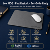 Tapis de bureau en cuir antidérapant avec logo personnalisé, tapis de souris, tapis de bureau en gros, tapis de souris de bureau en cuir, tapis de bureau OEM, usine OEM