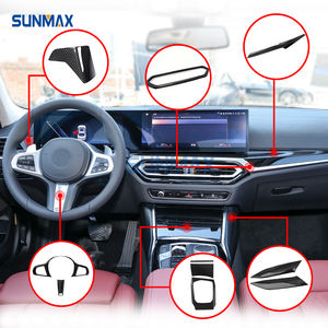 Sunmax-Kit de panneau de <span class=keywords><strong>console</strong></span> <span class=keywords><strong>centrale</strong></span> en fibre de carbone pour <span class=keywords><strong>BMW</strong></span> Série 3 G20 100% + RHD, 2019 - Product Image 1