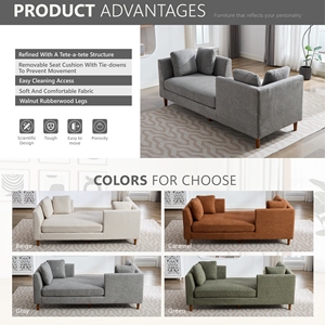 <span class=keywords><strong>Chaise</strong></span> <span class=keywords><strong>Longue</strong></span> Moderna Tapizada para Interiores, Sofás de Hotel, Camas y Sillones de Fábrica de Muebles - Product Image 4