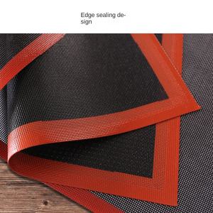 <span class=keywords><strong>Tapis</strong></span> de cuisson double face en <span class=keywords><strong>silicone</strong></span> et fibre de verre, multi-tailles, creux, biodégradable, pour macarons et éclairs (type Silpat) - Product Image 2